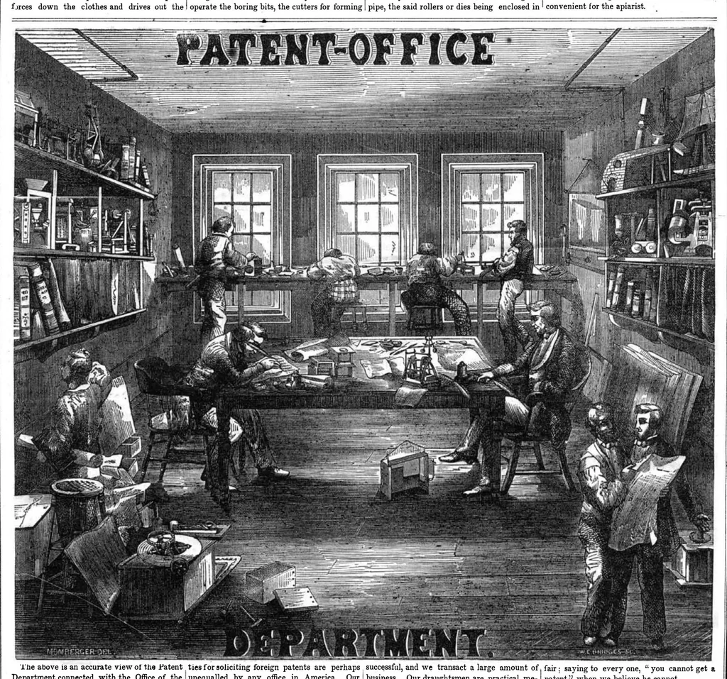 An illustration from Scientific American, Vol. 7, No. 1 (September 20, 1851), 1851, leaf 4