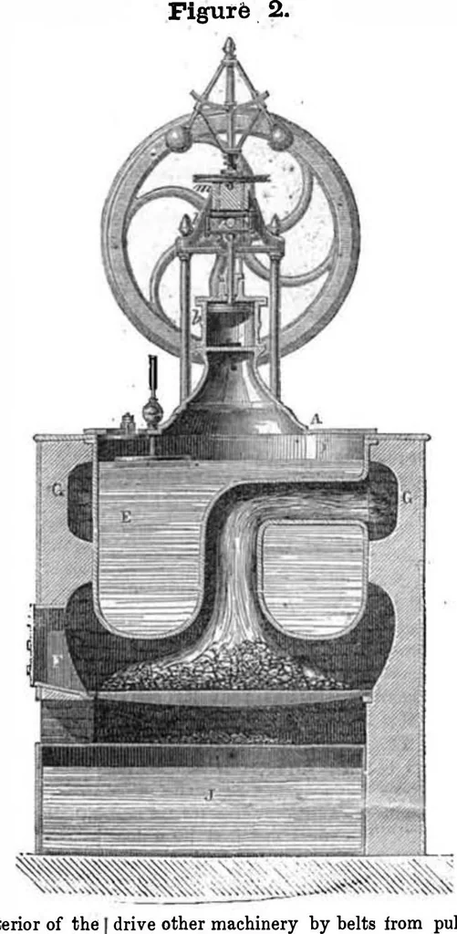 An illustration from Scientific American, Vol. 8, No. 5 (October 16, 1852), 1852, leaf 0