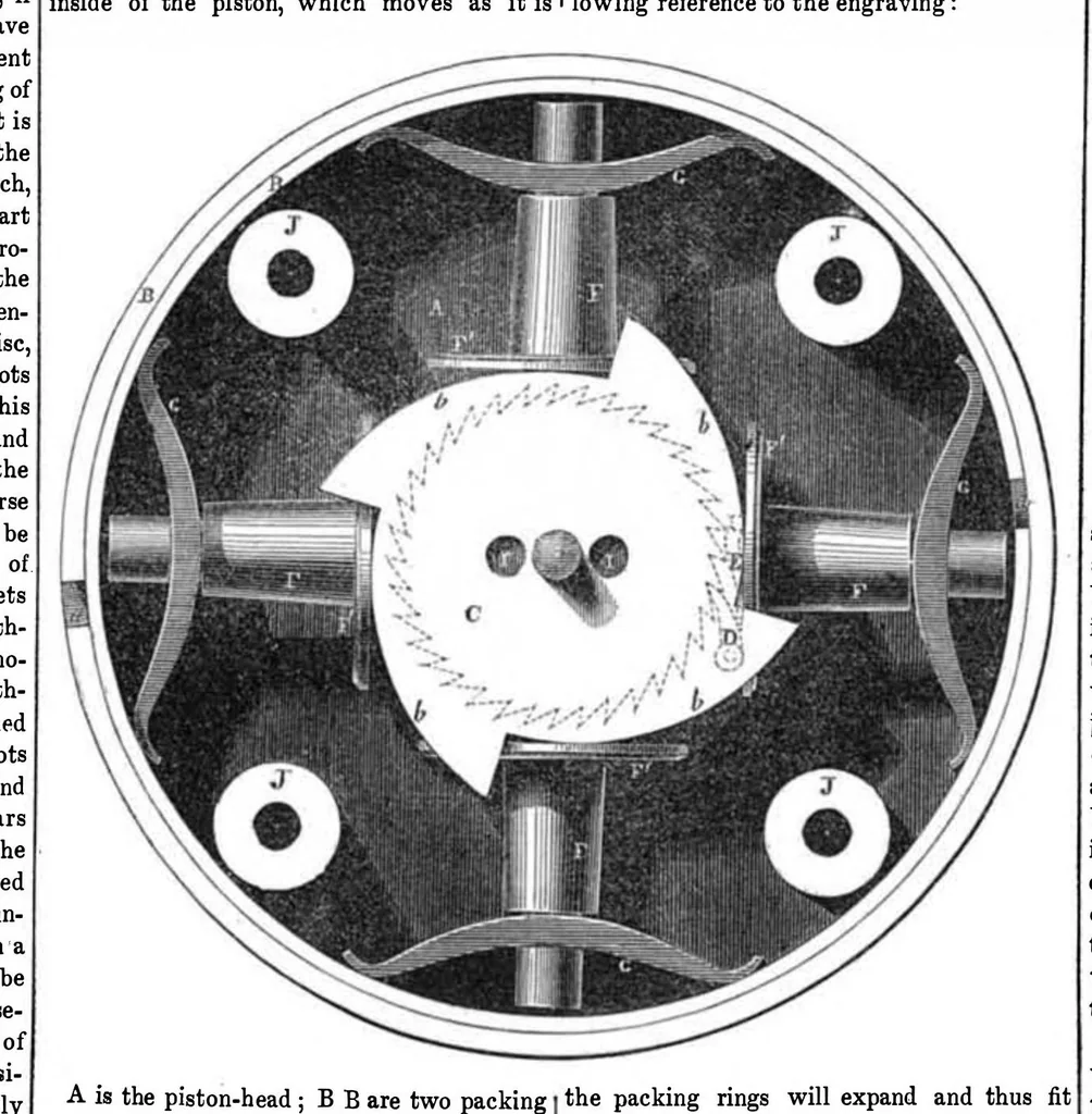An illustration from Scientific American, Vol. 8, No. 8 (November 6, 1852), 1852, leaf 3