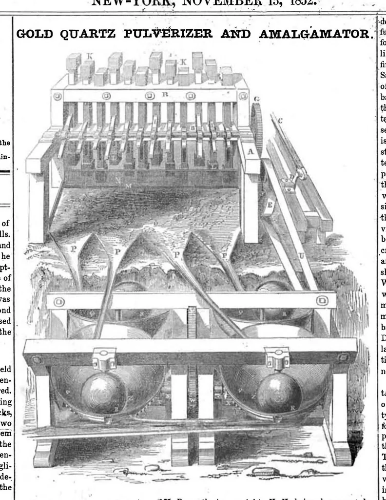 An illustration from Scientific American, Vol. 8, No. 9 (November 13, 1852), 1852, leaf 0