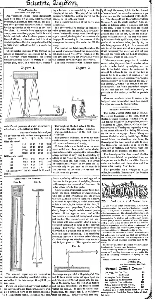 An illustration from Scientific American, Vol. 8, No. 18 (January 15, 1853), 1853, leaf 7