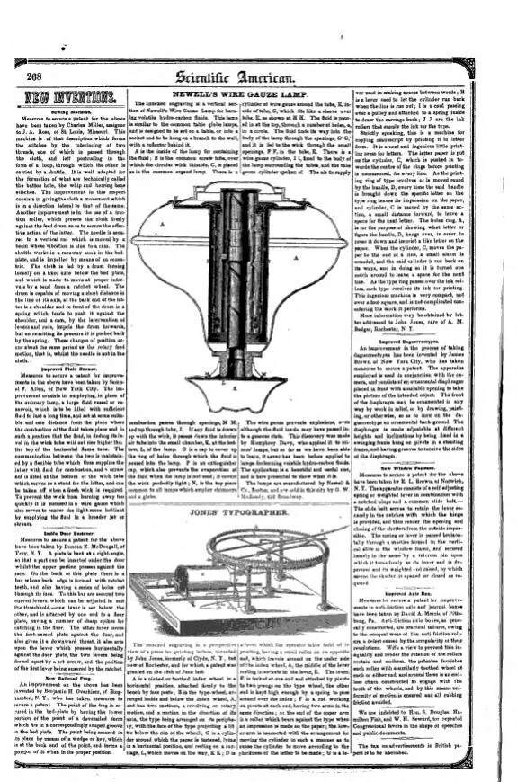 An illustration from Scientific American, Vol. 8, No. 34 (May 7, 1853), 1853, leaf 3