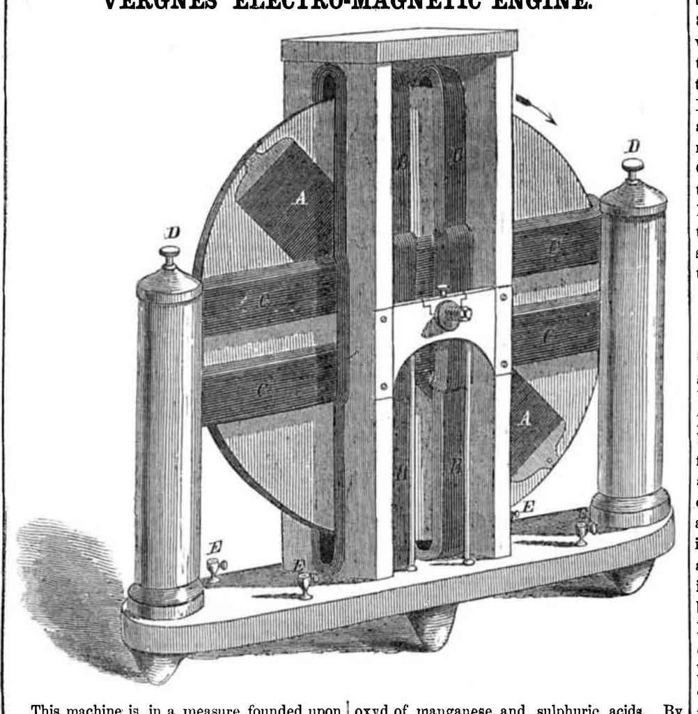An illustration from Scientific American, Vol. 9, No. 23 (February 18, 1854), 1854, leaf 7
