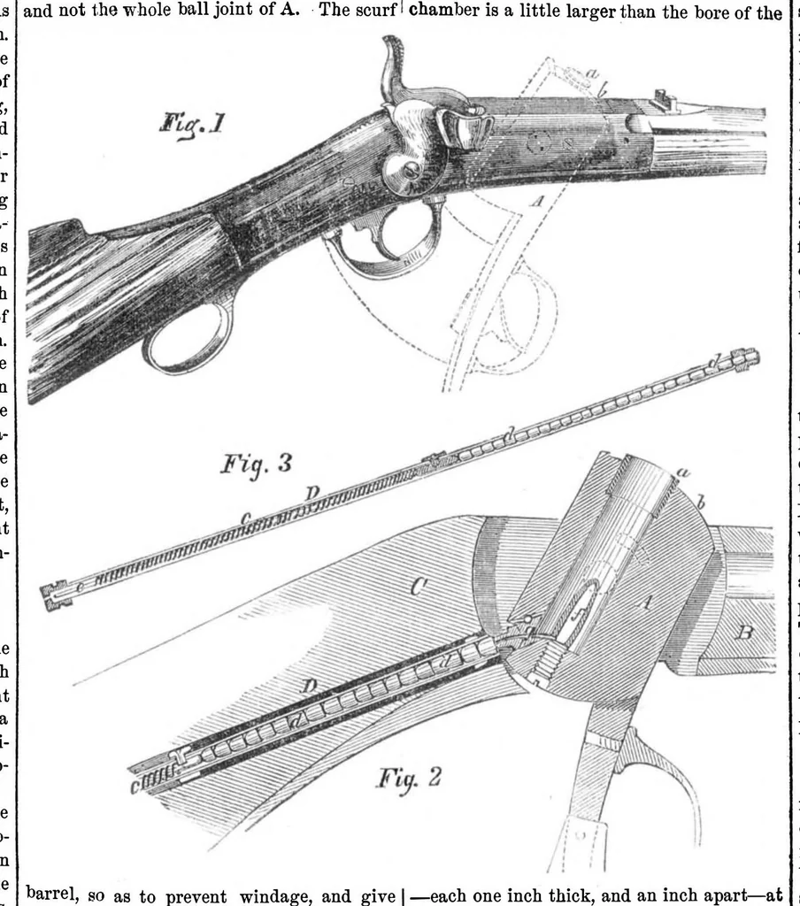 An illustration from Scientific American, Vol. 10, No. 1 (September 16, 1854), 1854, leaf 4