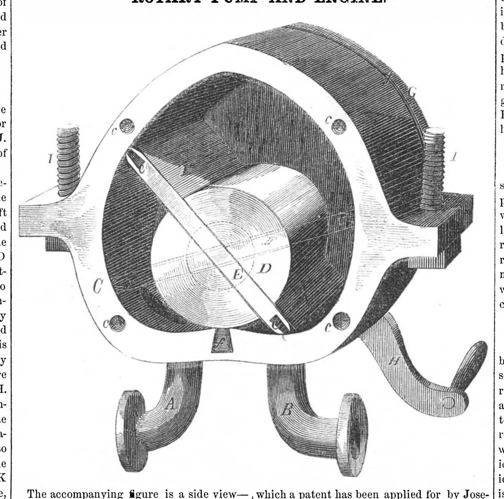 An illustration from Scientific American, Vol. 10, No. 2 (September 23, 1854), 1854, leaf 0