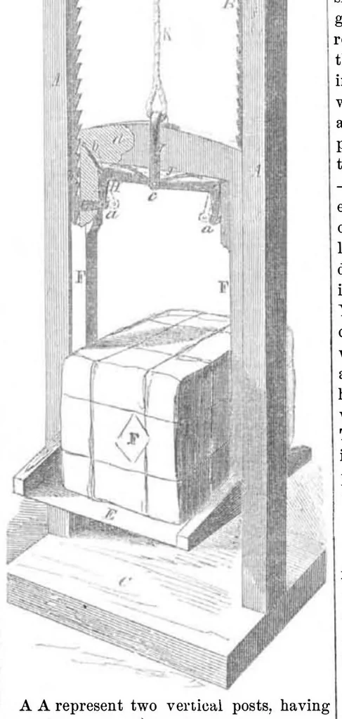 An illustration from Scientific American, Vol. 10, No. 11 (November 25, 1854), 1854, leaf 4