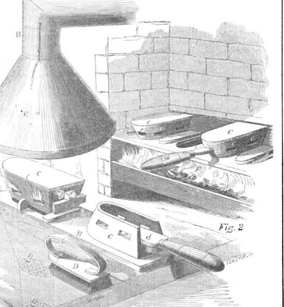 An illustration from Scientific American, Vol. 10, No. 13 (December 9, 1854), 1854, leaf 3