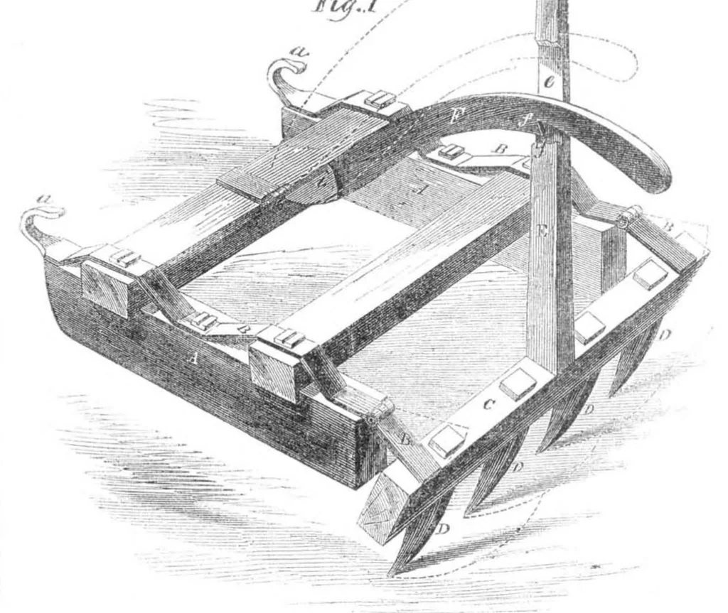 An illustration from Scientific American, Vol. 10, No. 17 (January 6, 1855), 1855, leaf 3