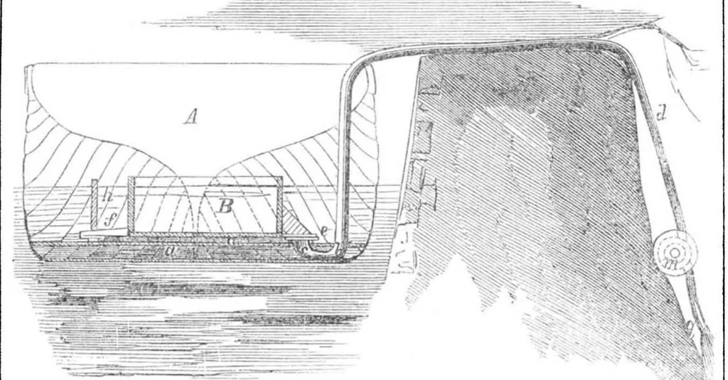 An illustration from Scientific American, Vol. 10, No. 19 (January 20, 1855), 1855, leaf 3