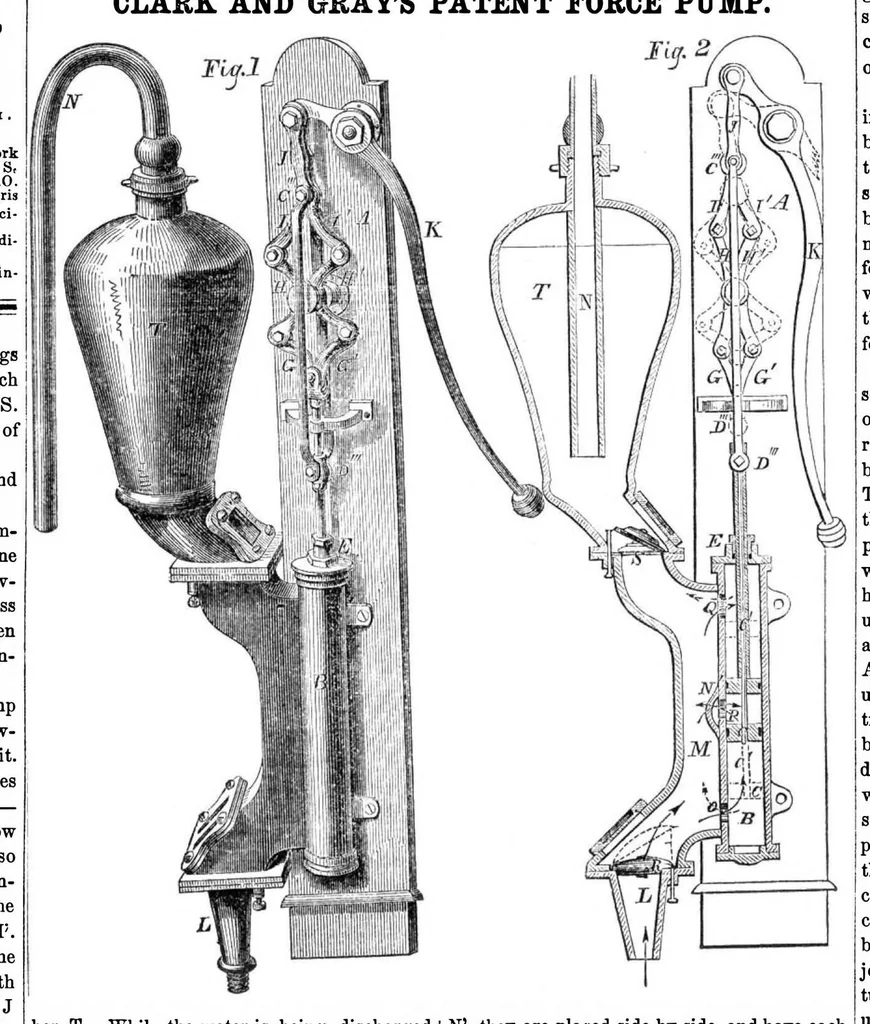 An illustration from Scientific American, Vol. 11, No. 1 (September 15, 1855), 1855, leaf 1