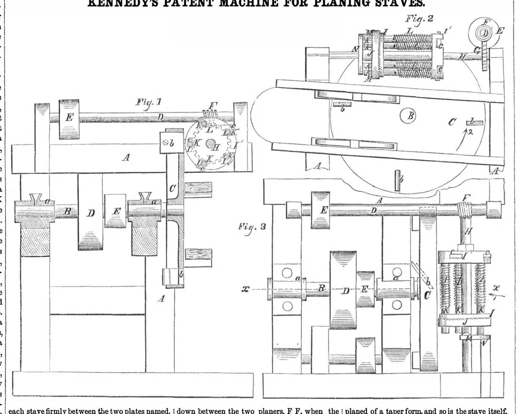 An illustration from Scientific American, Vol. 11, No. 1 (September 15, 1855), 1855, leaf 4