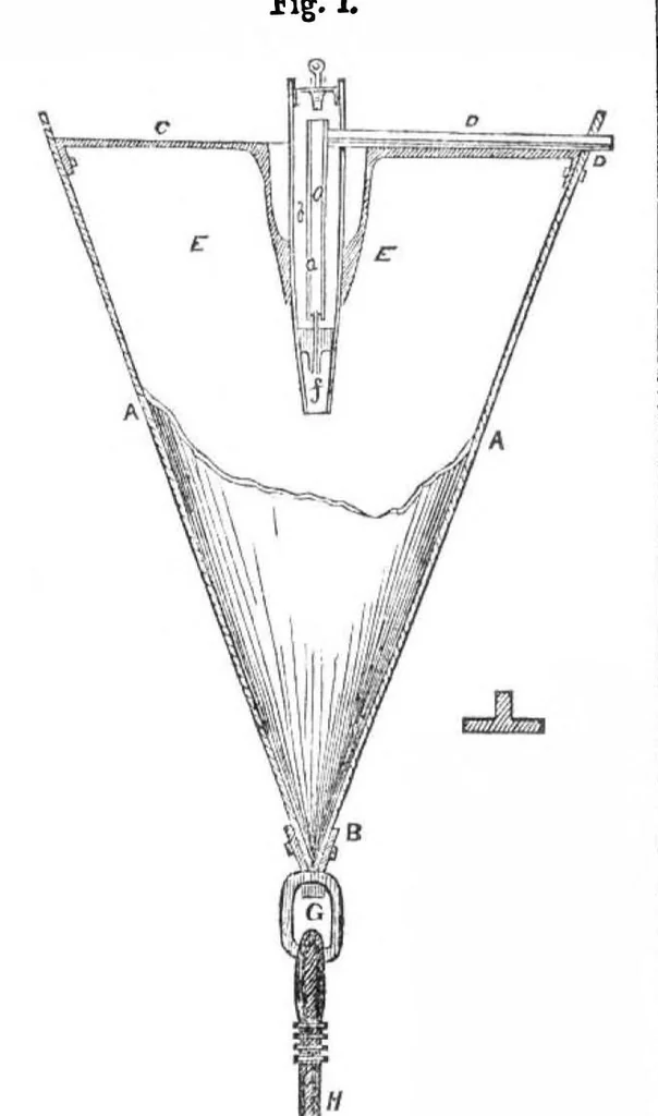 An illustration from Scientific American, Vol. 11, No. 1 (September 15, 1855), 1855, leaf 8