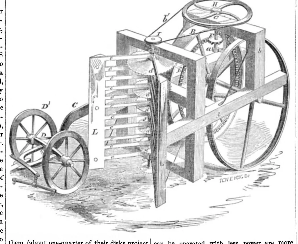 An illustration from Scientific American, Vol. 11, No. 2 (September 22, 1855), 1855, leaf 3