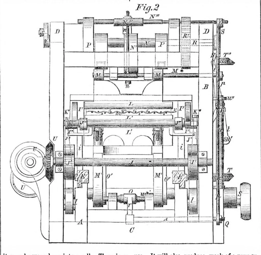 An illustration from Scientific American, Vol. 11, No. 22 (February 9, 1856), 1856, leaf 3