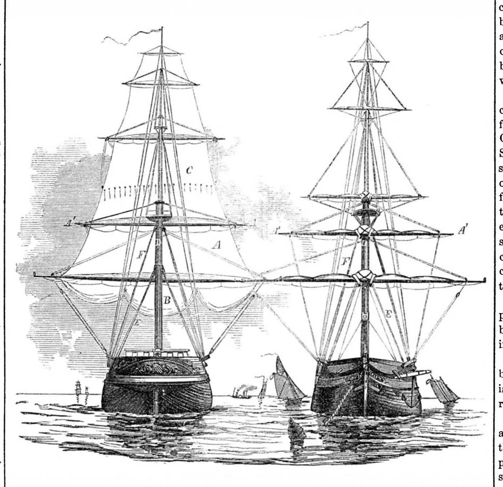 An illustration from Scientific American, Vol. 12, No. 2 (September 20, 1856), 1856, leaf 3