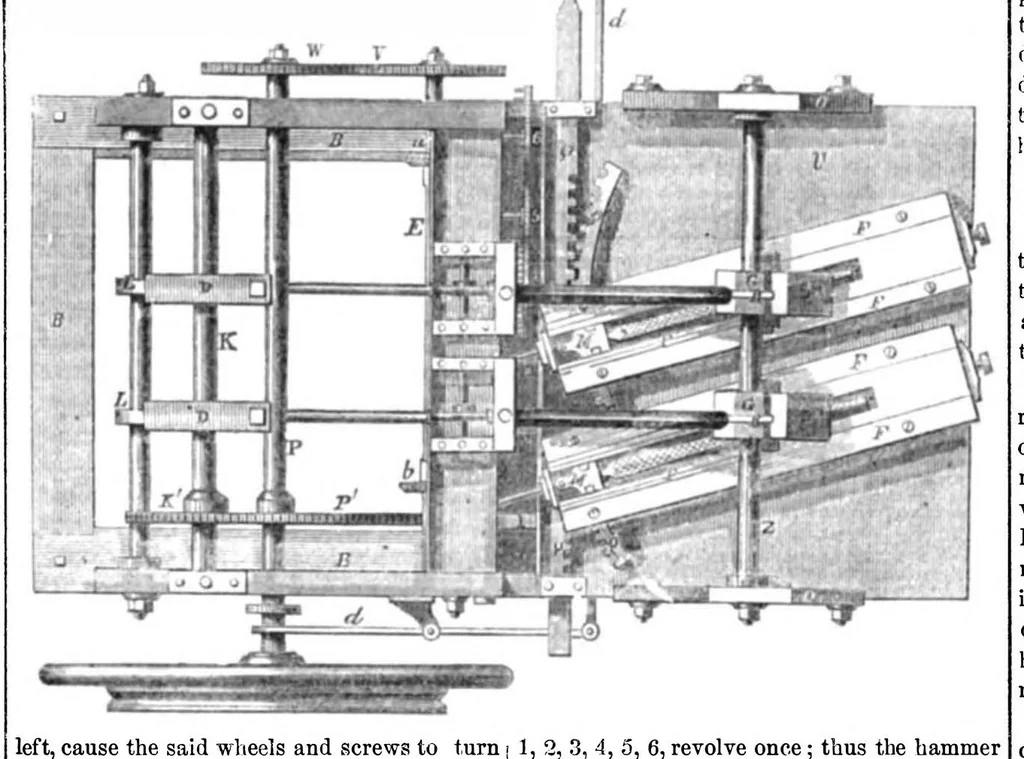 An illustration from Scientific American, Vol. 12, No. 13 (December 6, 1856), 1856, leaf 0