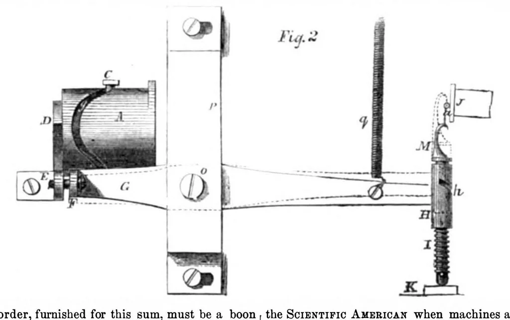 An illustration from Scientific American, Vol. 12, No. 14 (December 13, 1856), 1856, leaf 3