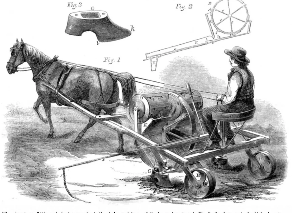 An illustration from Scientific American, Vol. 13, No. 6 (October 17, 1857), 1857, leaf 7
