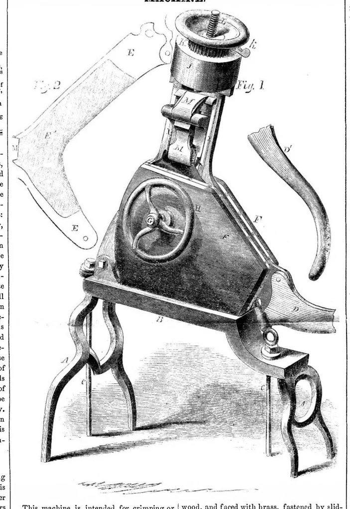 An illustration from Scientific American, Vol. 13, No. 10 (November 14, 1857), 1857, leaf 0