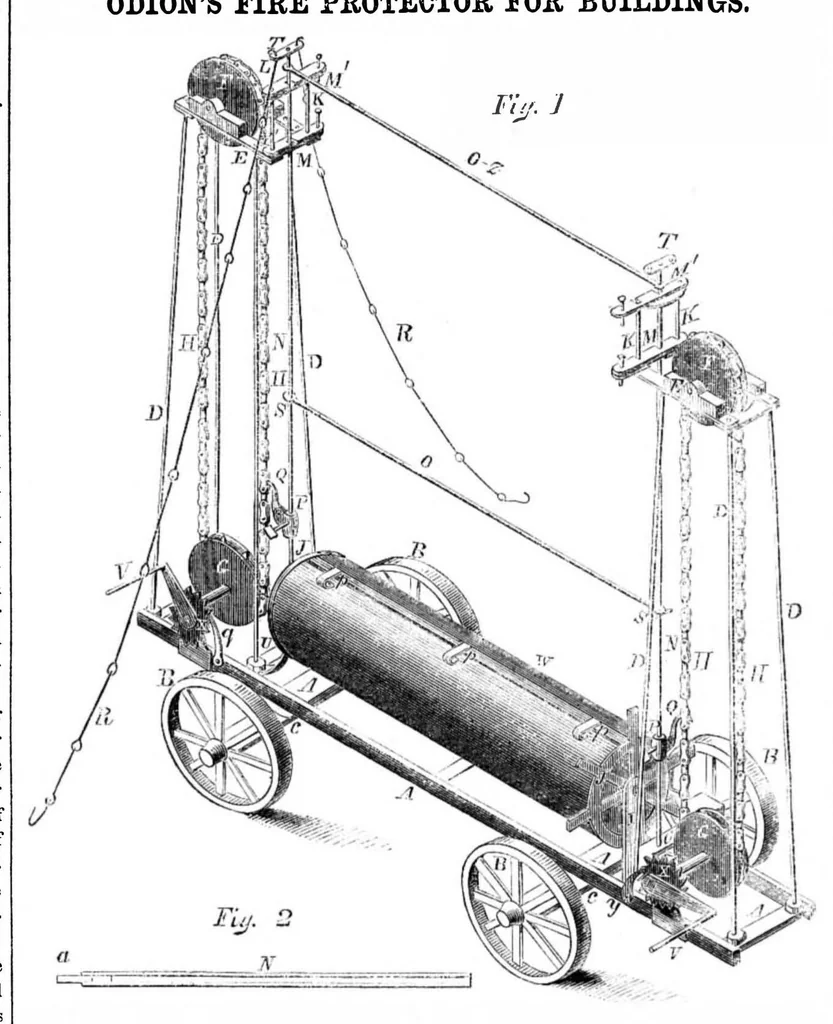 An illustration from Scientific American, Vol. 13, No. 10 (November 14, 1857), 1857, leaf 7