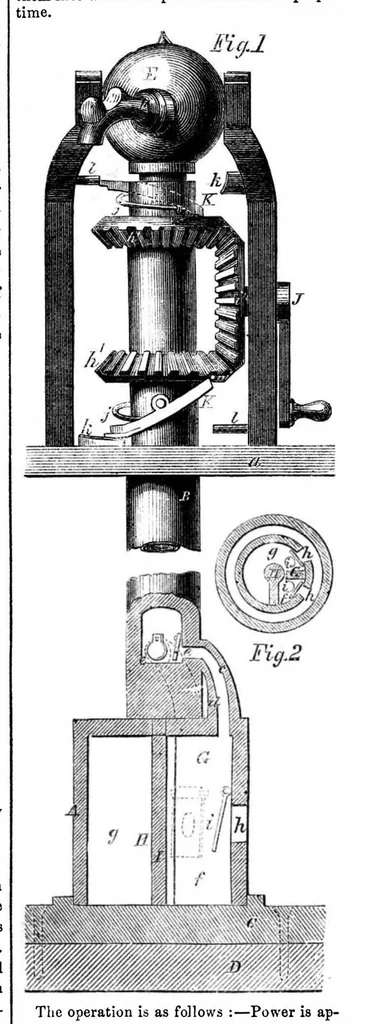 An illustration from Scientific American, Vol. 14, No. 12 (November 27, 1858), 1858, leaf 3