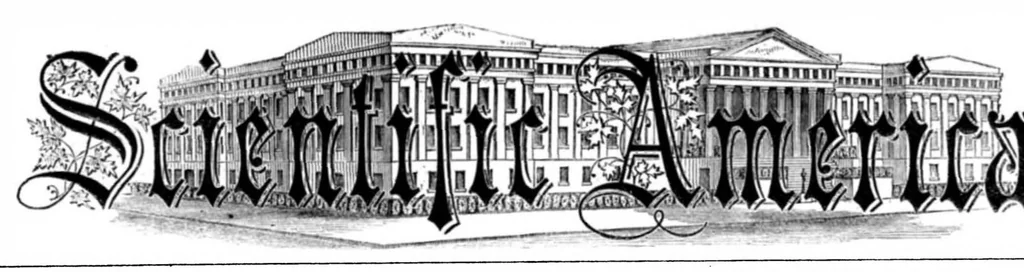 An illustration from Scientific American, New Series, Vol. 7, No. 13 (September 27, 1862), 1862, leaf 0
