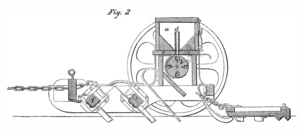An illustration from Scientific American, New Series, Vol. 7, No. 14 (October 4, 1862), 1862, leaf 0