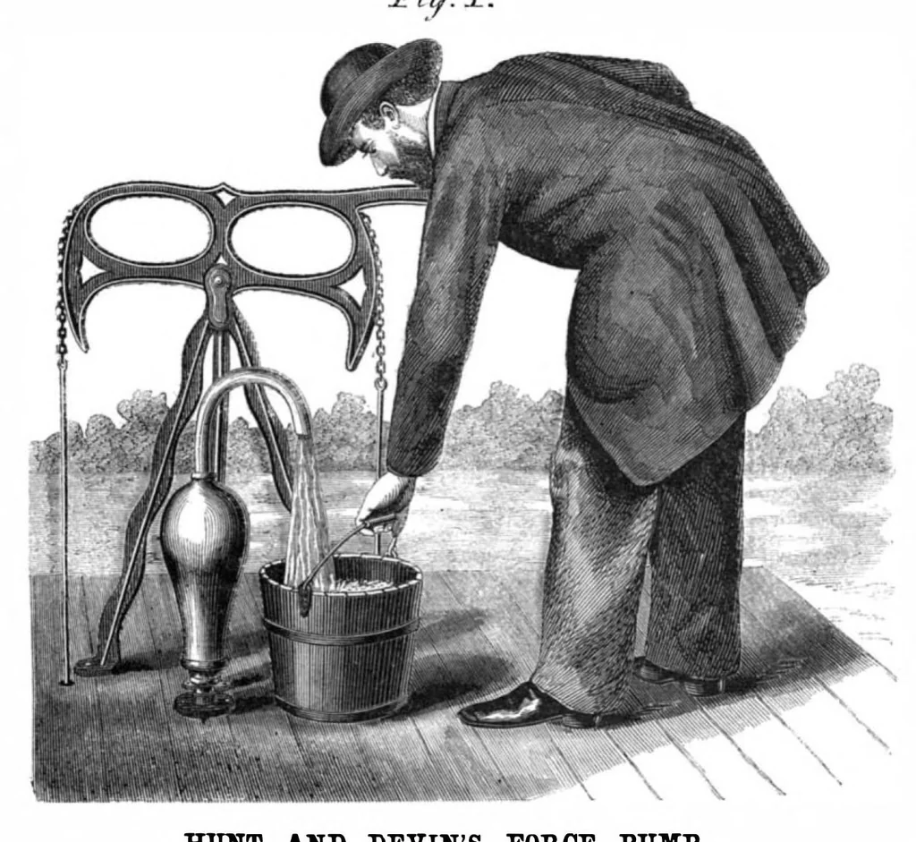 An illustration from Scientific American, New Series, Vol. 7, No. 14 (October 4, 1862), 1862, leaf 7