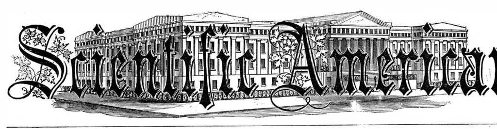 An illustration from Scientific American, New Series, Vol. 9, No. 13 (September 26, 1863), 1863, leaf 0