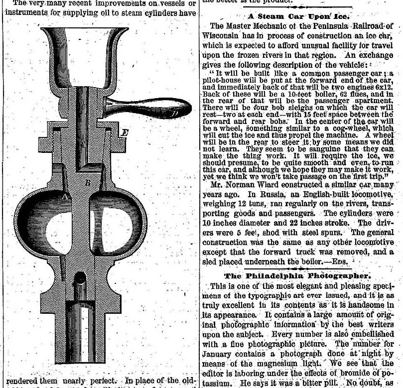An illustration from Scientific American, New Series, Vol. 14, No. 4 (January 20, 1866), 1866, leaf 7