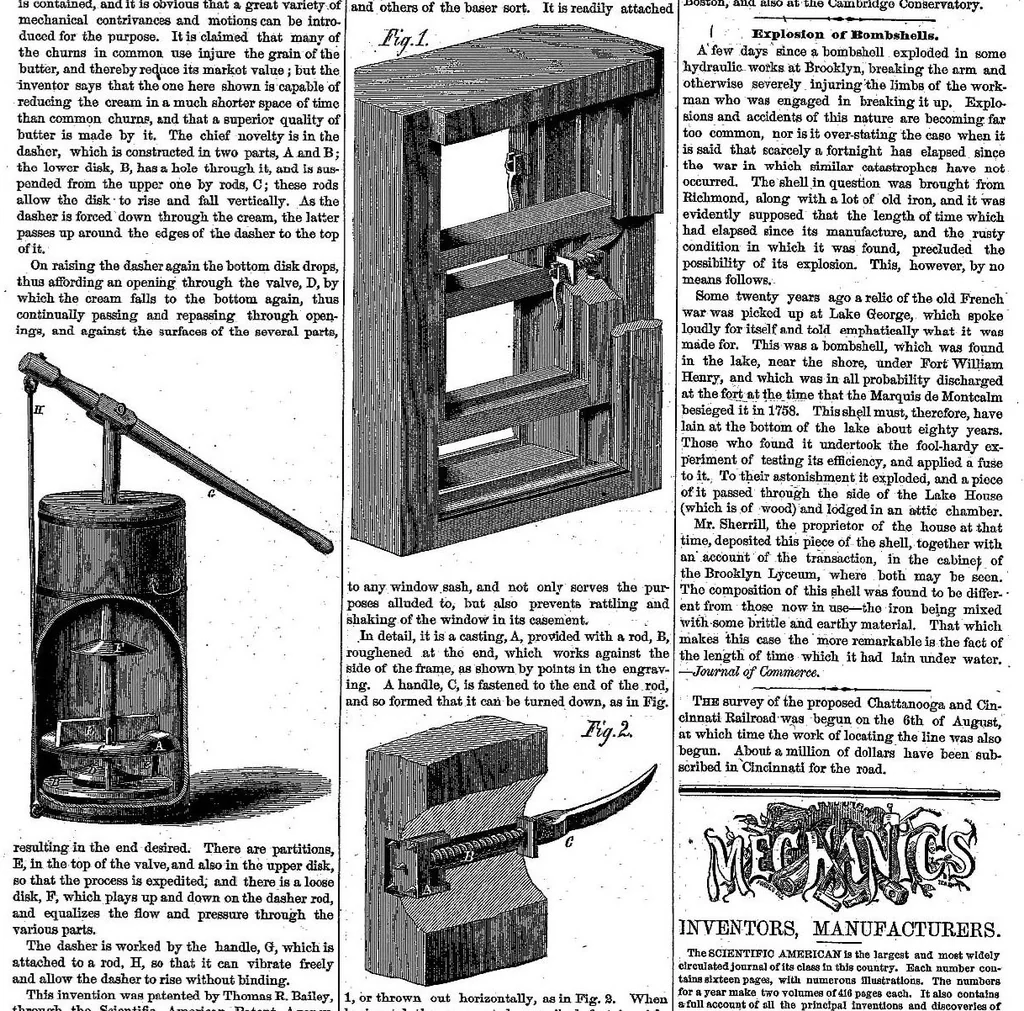 An illustration from Scientific American, New Series, Vol. 15, No. 8 (August 18, 1866), 1866, leaf 15