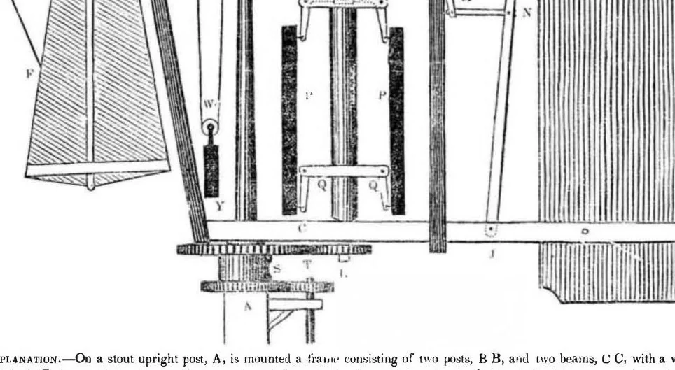 An illustration from Scientific American, Vol. 1, No. 2 (September 4, 1845), 1845, leaf 0