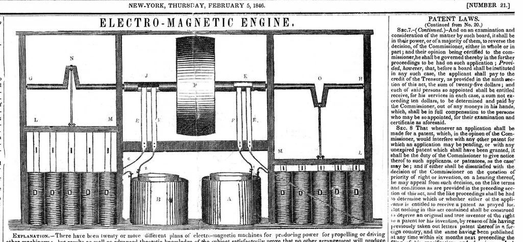 An illustration from Scientific American, Vol. 1, No. 21 (1846), 1846, leaf 0