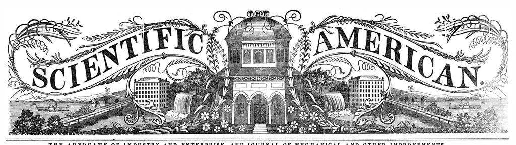 An illustration from Scientific American, Vol. 1, No. 35 (1846), 1846, leaf 0