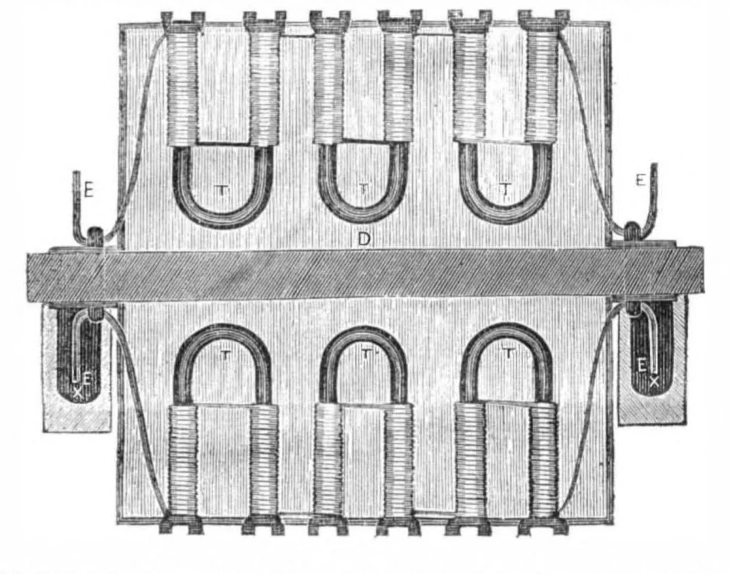 An illustration from Scientific American, Vol. 3, No. 39 (1848), 1848, leaf 3