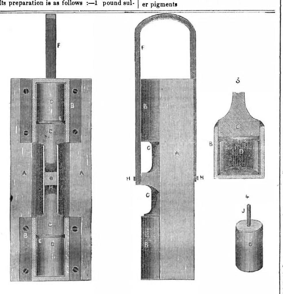 An illustration from Scientific American, Vol. 4, No. 42 (1849), 1849, leaf 3