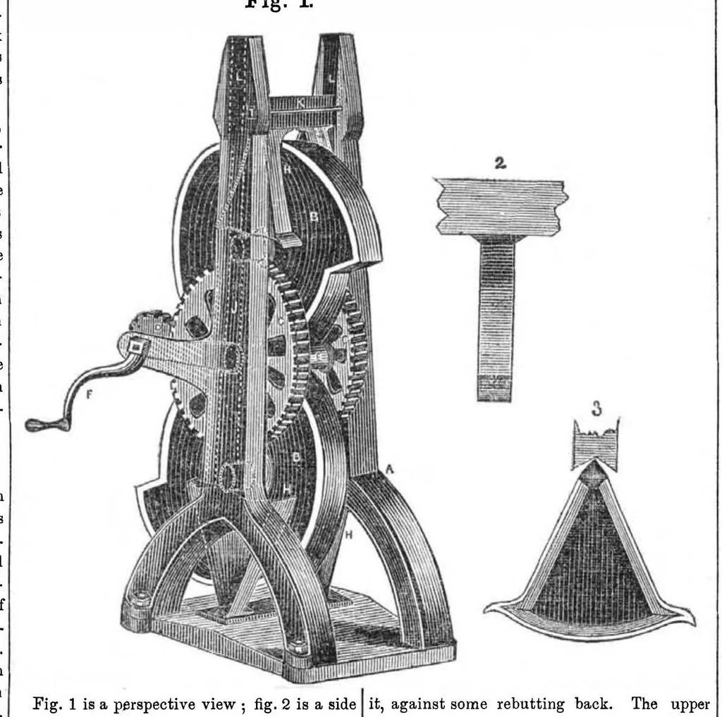An illustration from Scientific American, Vol. 5, No. 28 (1850), 1850, leaf 3