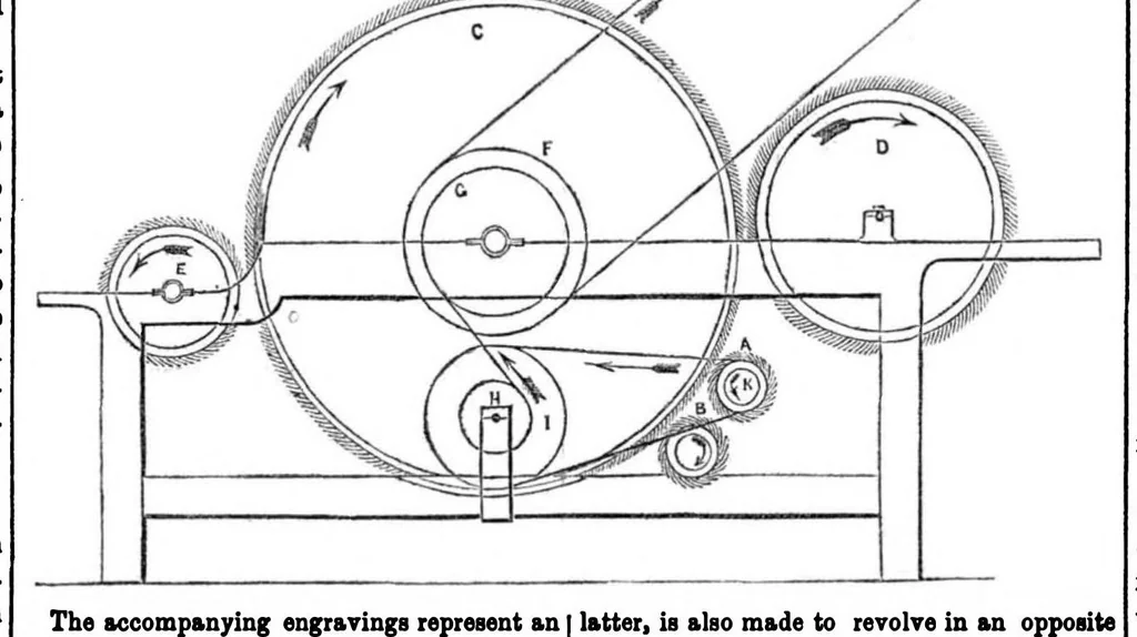 An illustration from Scientific American, Vol. 6, No. 44 (1851), 1851, leaf 3