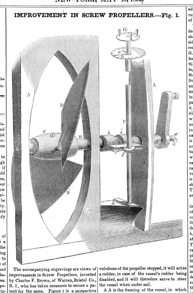 An illustration from Scientific American, Vol. 7, No. 35 (1852), 1852, leaf 0