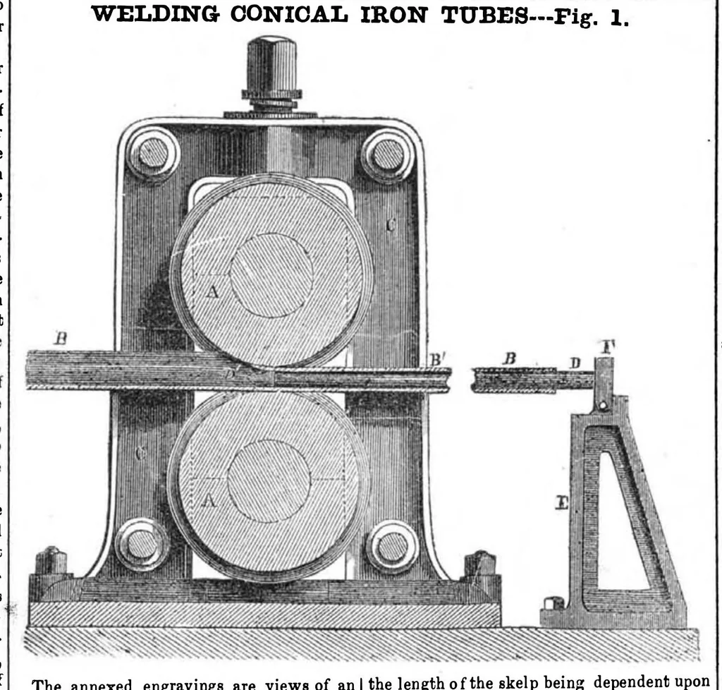An illustration from Scientific American, Vol. 8, No. 35 (1853), 1853, leaf 7