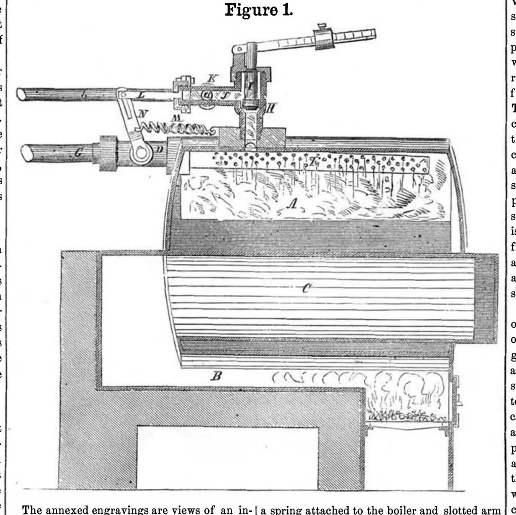 An illustration from Scientific American, Vol. 9, No. 29 (1854), 1854, leaf 3