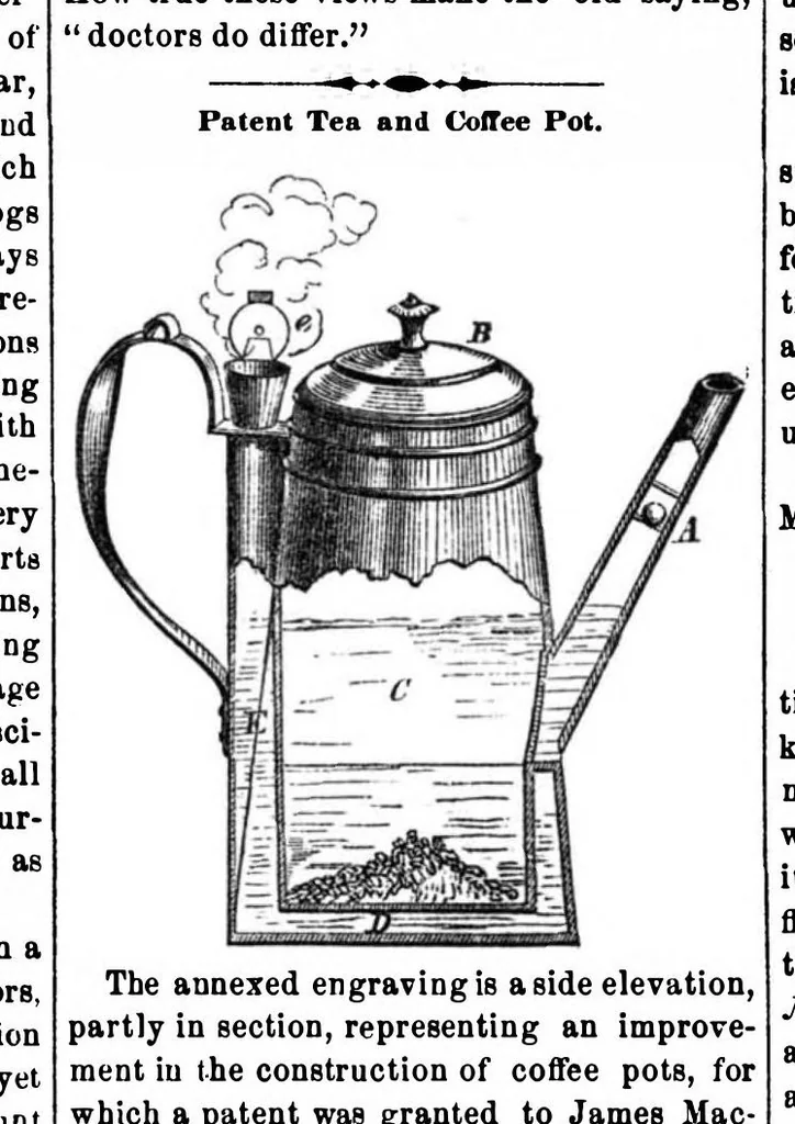 An illustration from Scientific American, Vol. 10, No. 29 (1855), 1855, leaf 4