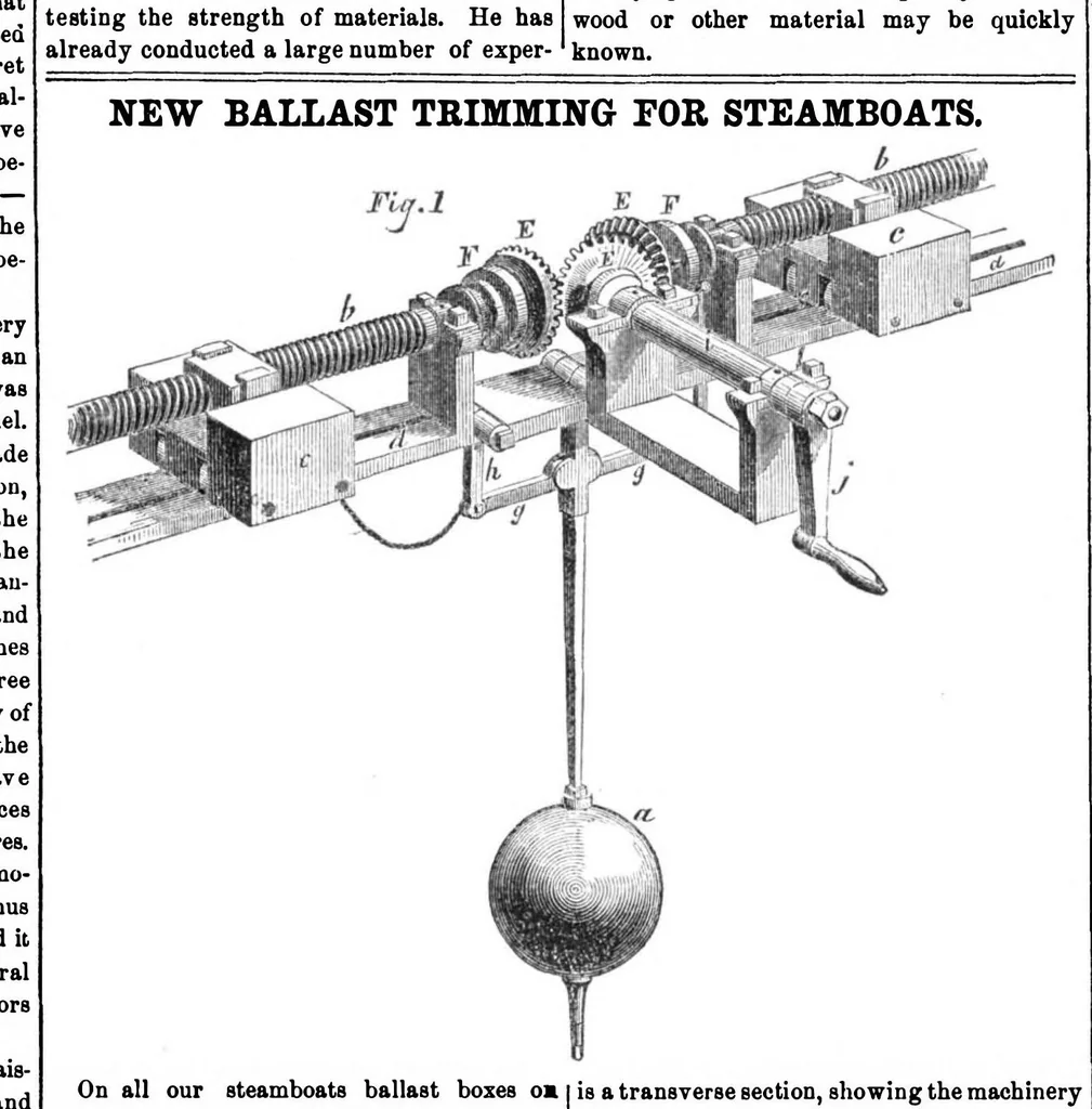 An illustration from Scientific American, Vol. 10, No. 42 (1855), 1855, leaf 3