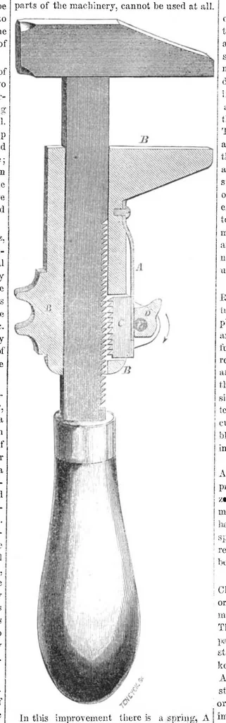 An illustration from Scientific American, Vol. 11, No. 36 (1856), 1856, leaf 5