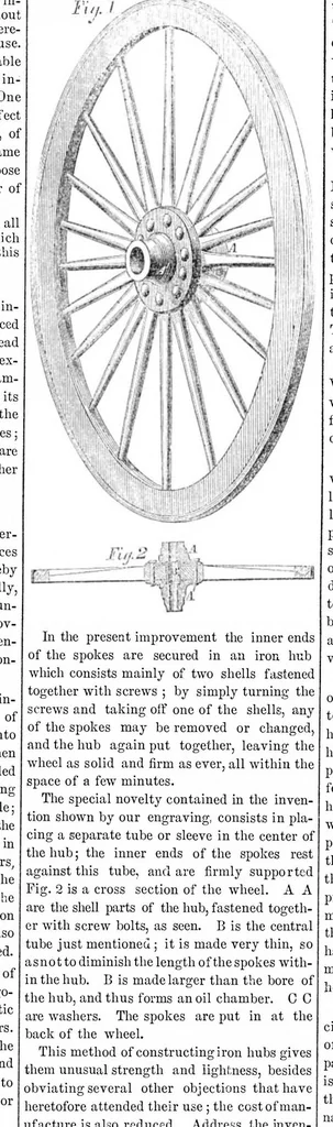 An illustration from Scientific American, Vol. 11, No. 37 (1856), 1856, leaf 5