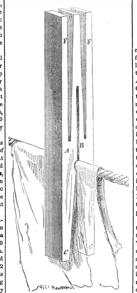 An illustration from Scientific American, Vol. 11, No. 49 (1856), 1856, leaf 4