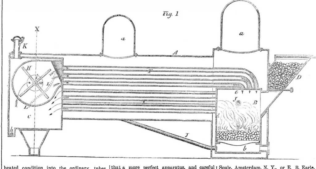 An illustration from Scientific American, Vol. 12, No. 31 (1857), 1857, leaf 7