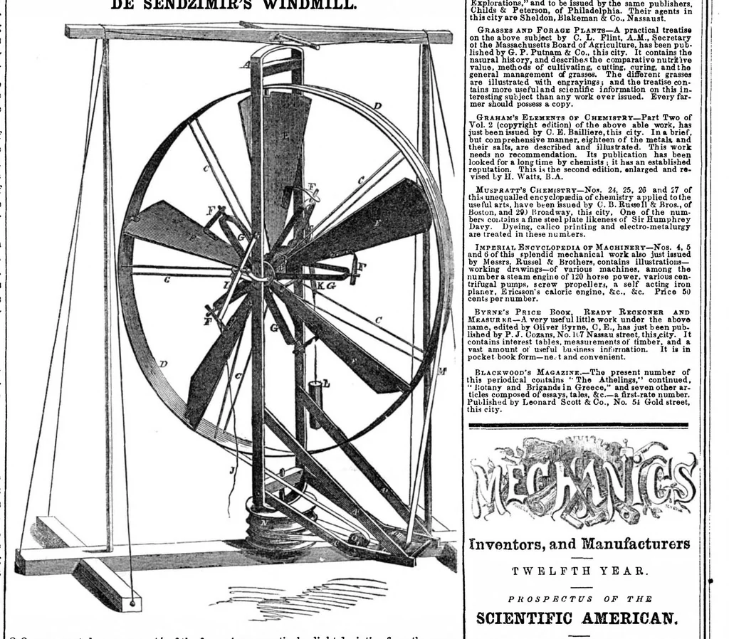 An illustration from Scientific American, Vol. 12, No. 37 (1857), 1857, leaf 7
