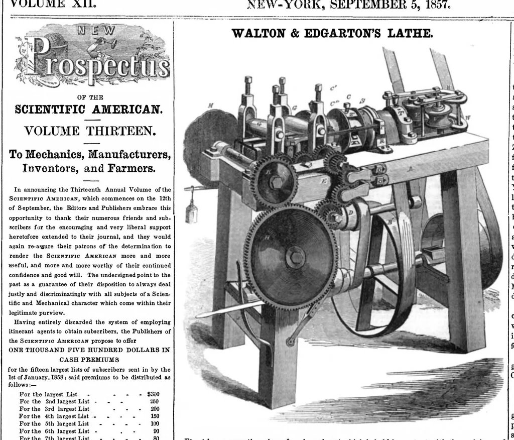 An illustration from Scientific American, Vol. 12, No. 52 (1857), 1857, leaf 0