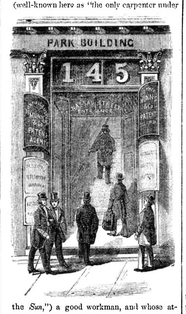 An illustration from Scientific American, Vol. 14, No. 32 (1859), 1859, leaf 7